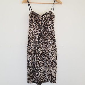 Bodicon Leopard Dress